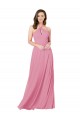 Chiffon Prom Dress with Keyhole Front UK Website