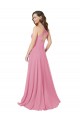 Chiffon Prom Dress with Keyhole Front UK Website