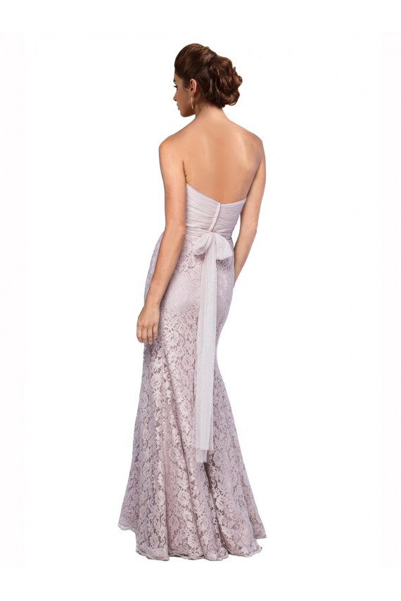 Floor Length Fitted Sweetheart Lace Prom Dress UK Website