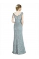 Off the Shoulder Mermaid Lace Prom Dress with Cap Sleeves UK Website