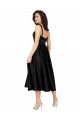 Short Square Neck Satin Cocktail Prom Dress / Homecoming Dress with Beading UK Website