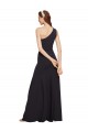Fit and Flare Crepe Prom Dress with One Shoulder UK Website