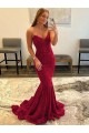 Sweetheart Sleeveless Long Sweep Train Velvet Sequin Prom Dress UK Website